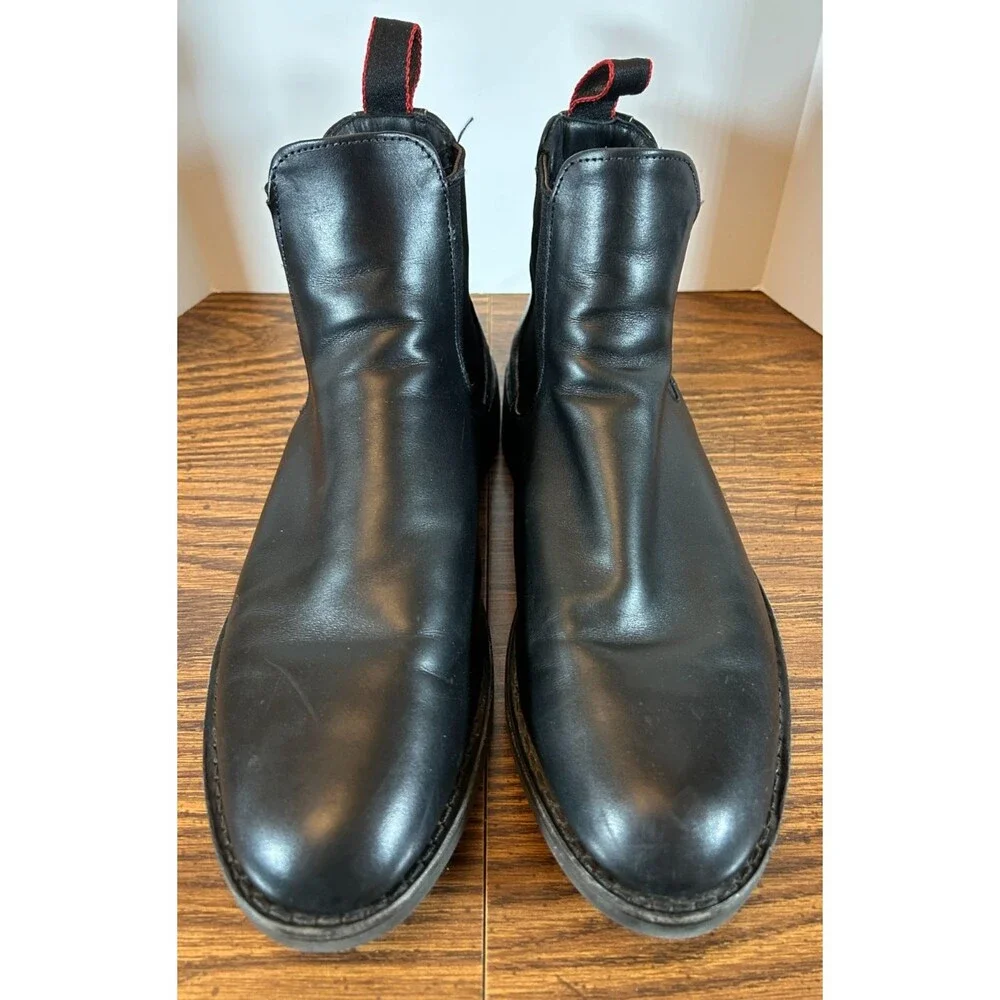Allen Edmonds Men’s Nomad Black Extra Light Leather Chelsea Boots Sz 9 D